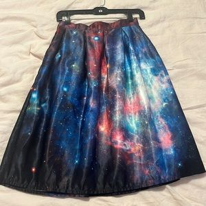 Mid-length Galaxy Skirt
